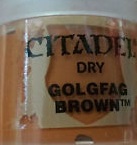 (image for) Citadel Dry Paint - Golgfag Brown (12ml)